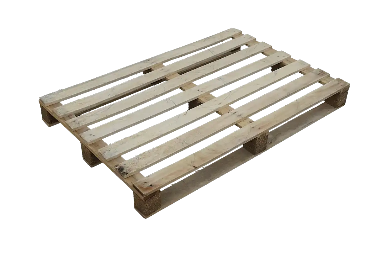 PALETTE-80-120-LEGERE-3-SEMELLES Vente de palette en bois légères