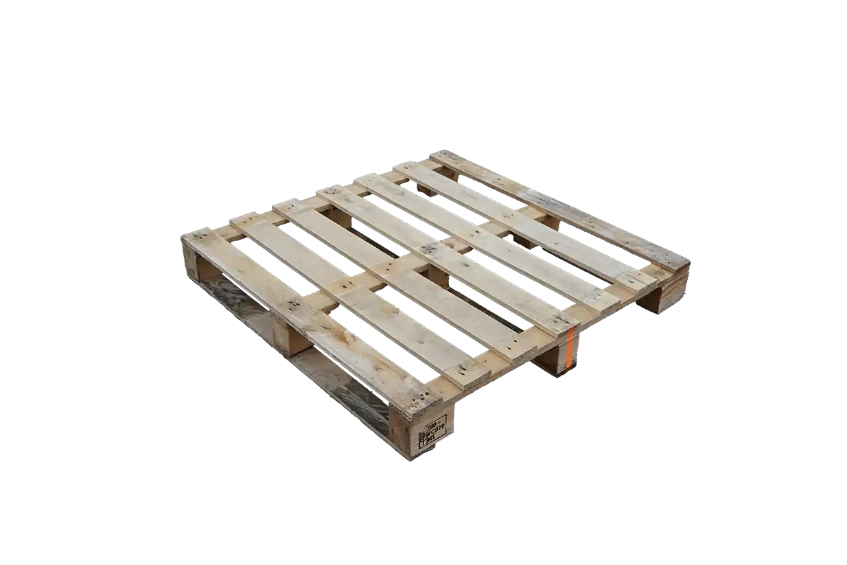 PALETTE-110-110 Vente de palette d'occasion en bois légère